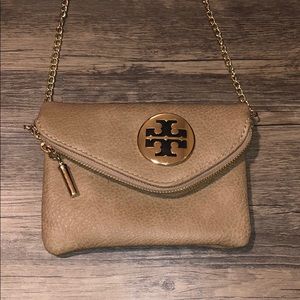 Tory Burch Gold Chain Crossbody Bag